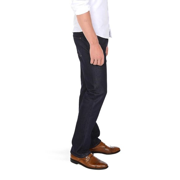 Mott & Bow Dark Wash Men's Straight Fit Oliver Jeans Sz 40 x 32 - Picture 4 of 9